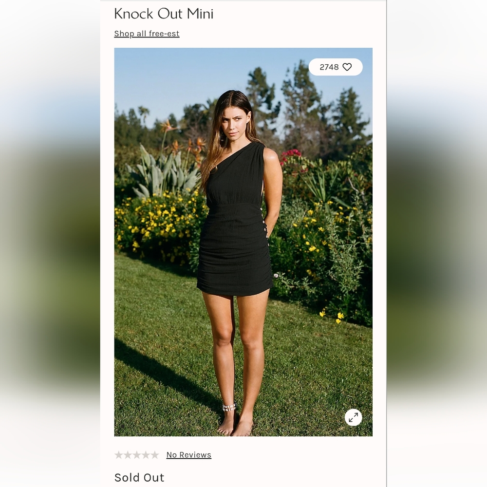 Knock out mini Free people